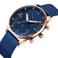 

Explosion Men's Sports Americnl Business Function Watch Blue Coating Men Watches