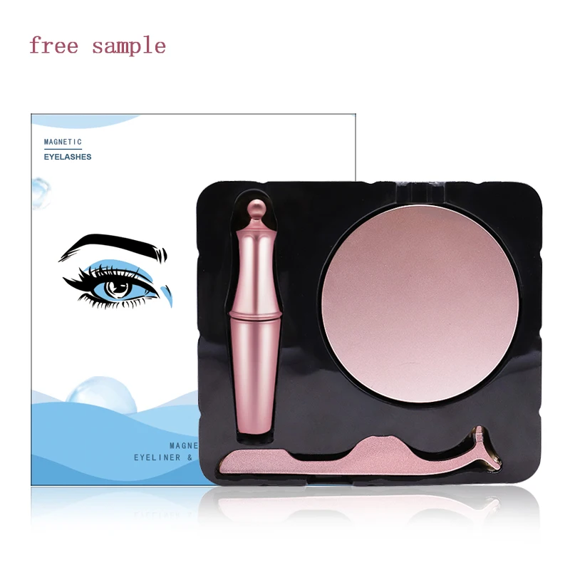 

Fluffy 3d 100% Mink Eyelashes Packaging Case Wholsale Full Strip Lashes Customized Pink Magnetic Lash Boxes Vendor, Black