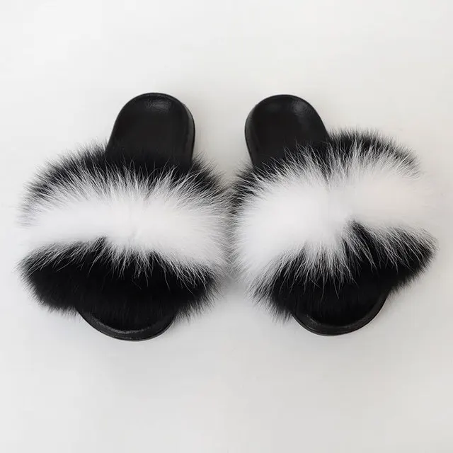 

Fancy Ladies Fluffy Indoor Slippers Female Womans Indoor Slippers Fur Sandals Faux Fashion Women Home Slipper Sandals With Fur, Customer's request