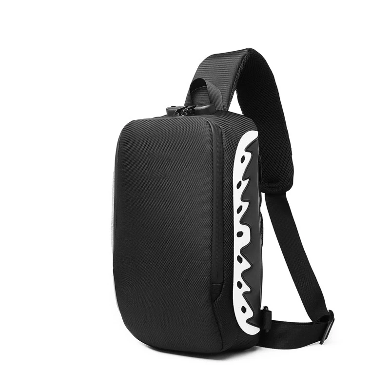 

MB020 Fashion Waterproof Anti-theft Multifuctinal Overnight Shoulder Bag Chest Bag For Men