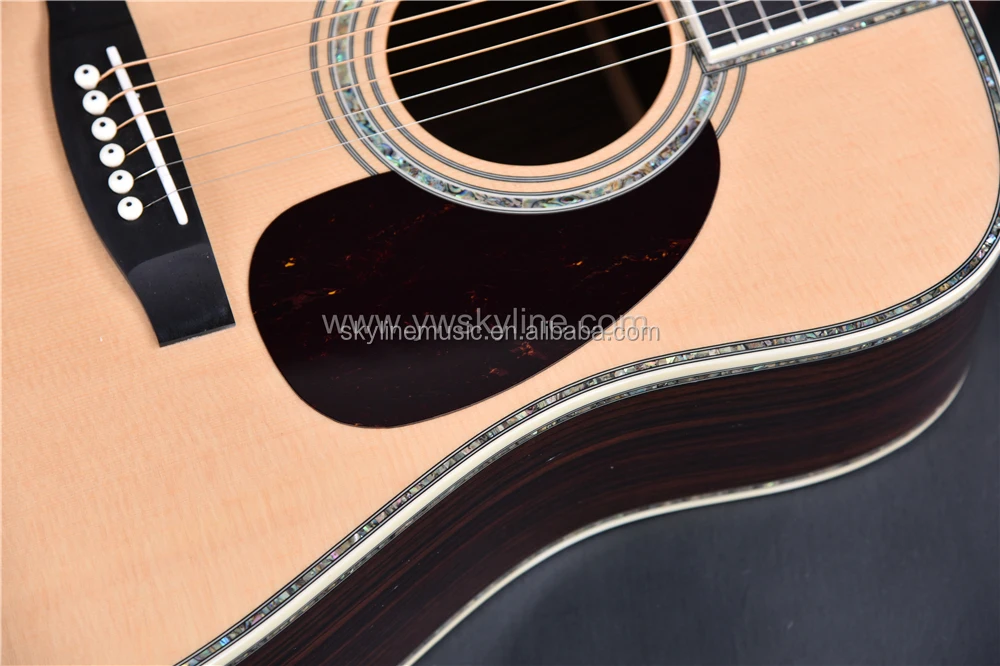 Full Solid Wood 41 Inch Acoustic Guitar,Acoustic Electric Guitar