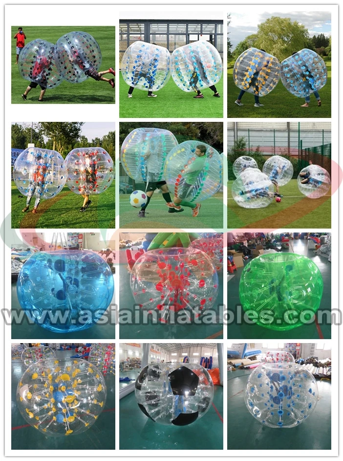 Inflatable Bubble Soccer Balls Bumper Bounce Balls Wholesale For Kids