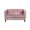 Dingzhi New Designc modern linen Couch,Latest Italy Loveseat,High Quality 2 Seater Living Room chair Sofa