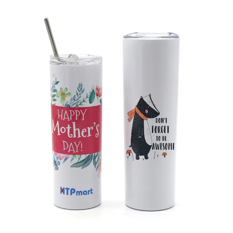 

US Stock 20oz Stainless Steel Double Wall Vacuum Insulated Slim Tumbler Sublimation Blanks 20oz Skinny Tumbler Cups, Customized colors acceptable