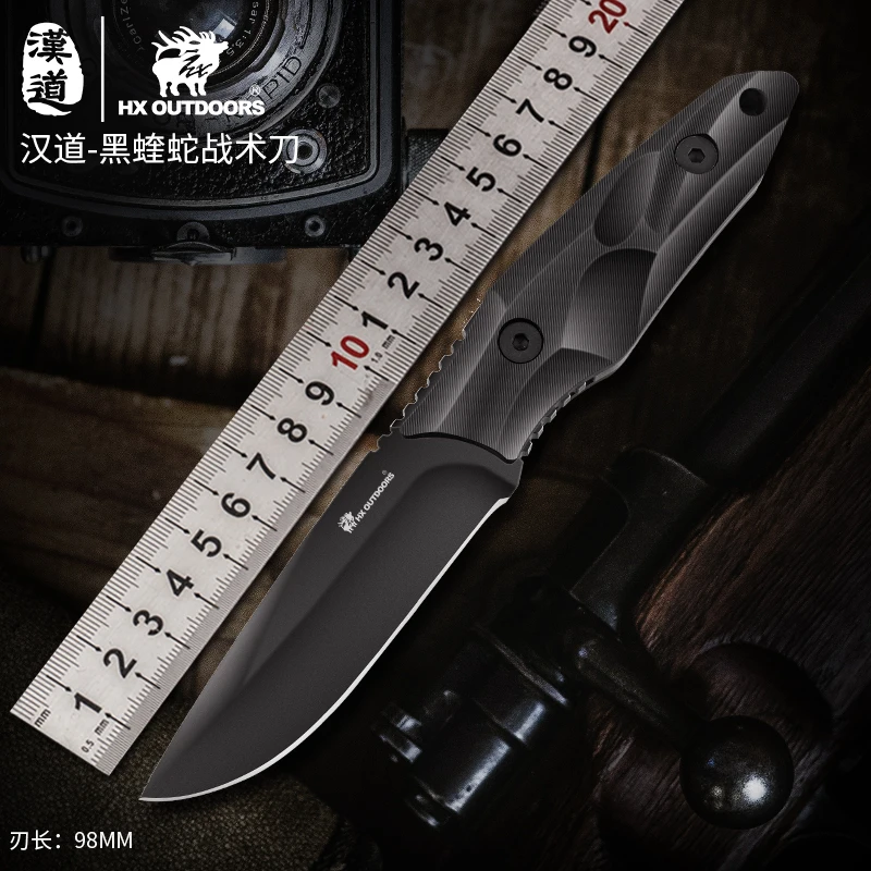 

G10 Handle Tactical Outdoor Knife 440C Stainless Steel Knives HX Outdoors Rescue Tools 58HRC Dropshipping