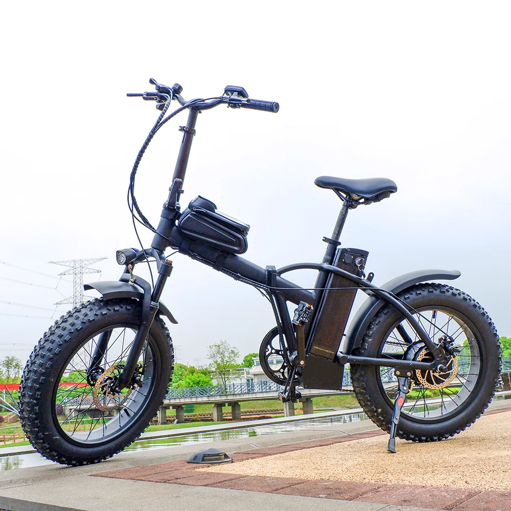 

Long Seat Full Suspension Retro Ebike 1000w Fat Tire Electric Bike, Black, white, customized