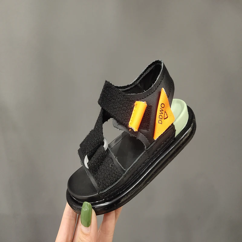 

Children's soft-soled non-slip sandals 2021 summer fashion sports beach shoes