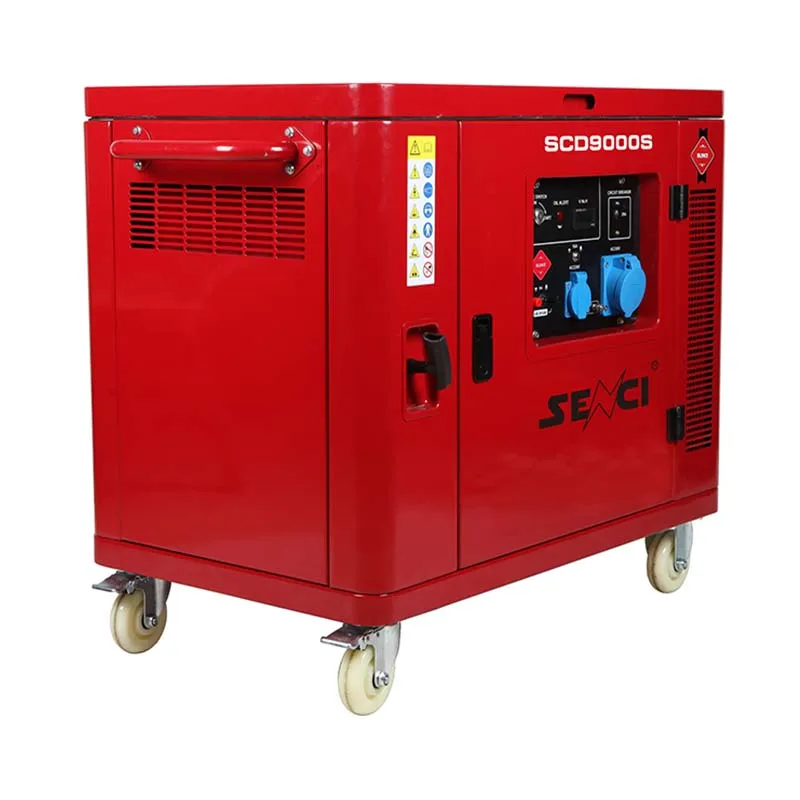 
Senci Hot Sell Bank power generation High Frequency Silent Diesel Generator 50 Hz 60 Hz 6kw 6.5 kw 7kva 