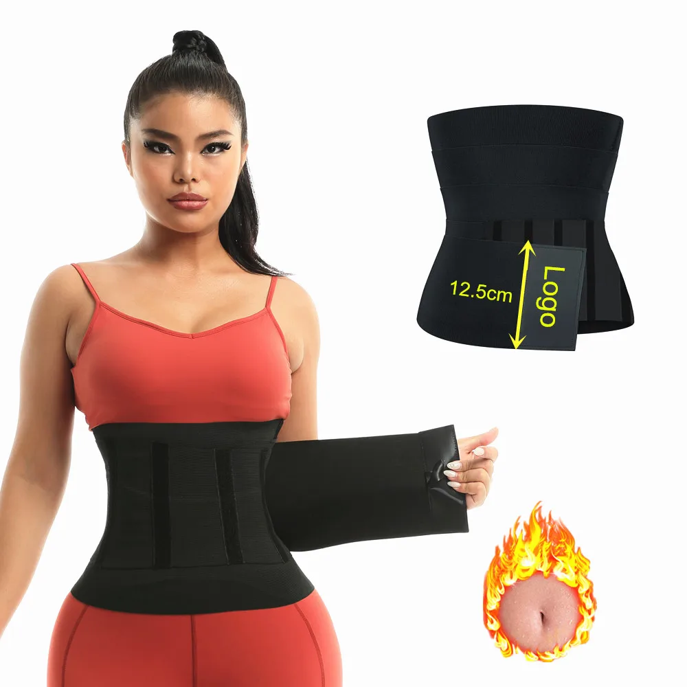 

Black Postpartum Flat Tummy Snatched Belly Wrap Belt Elastic Waist Tummy Wrap Snatch Me up Bandage Wrap Waist Trainer for Women, Black,wine red,brown,pink, red