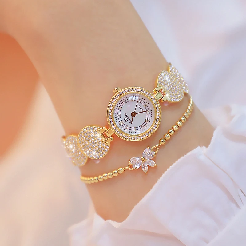 

2018 Luxury Brand Creative Women Watches Gold Fashion Design Bracelet Watches Ladies Women Wrist Watch Relogio Femininos