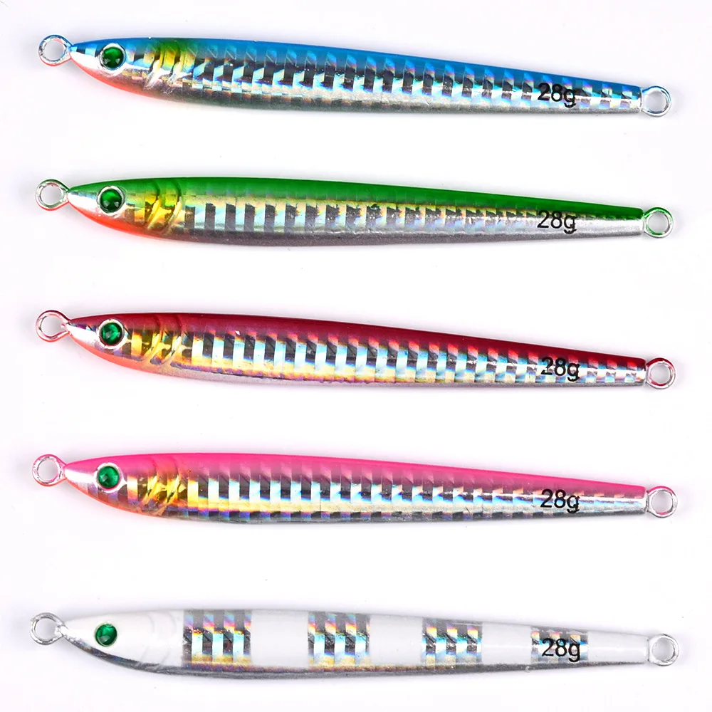 10g 17g 28g 40g Glow Lead Jig Fishing Lure Metal Jig High Quality - Buy ...