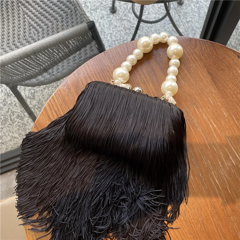 

2022 New Wholesale Drop Shipping Women Handbags Small Jelly Tassel Hand bags Cross Shoulder Lady Trendy Party Candy Bags