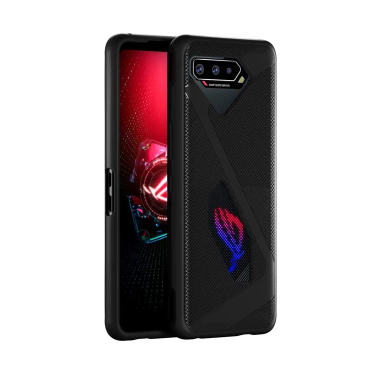 

For Asus Rog Phone 5 Case, HOCAYU Shockproof Tpu Protective Case Back Cover For Asus Rog Phone 5 Ultimate 2021, Black,blue,gray