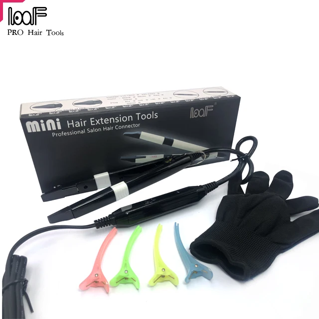 

High Quality Fusion Connector Hair Extention Fusion Iron Hair Extension Tools 100% tefulong heating plate hair extension, Red