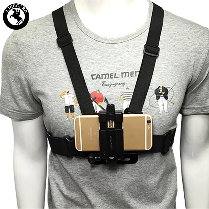 

new design cheap price waist strap camera mount, Black