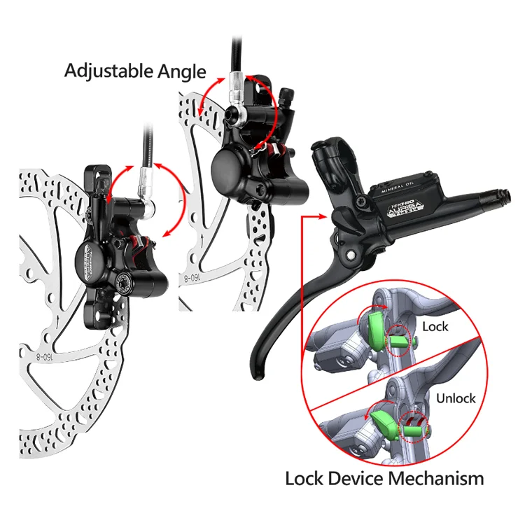 

Tektro Tricycle hydraulic disc brake HD-T745 with 160mm