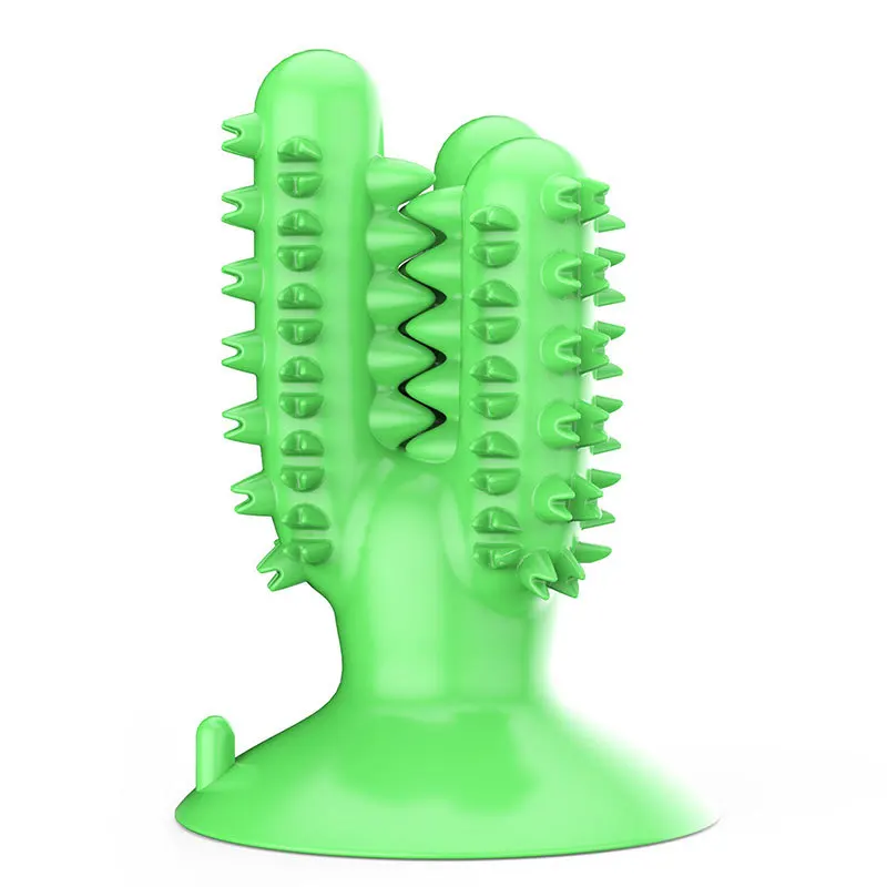 

hot dog toothbrush molar tooth cleaning rod pet food leaker bite-resistant pet bite toy