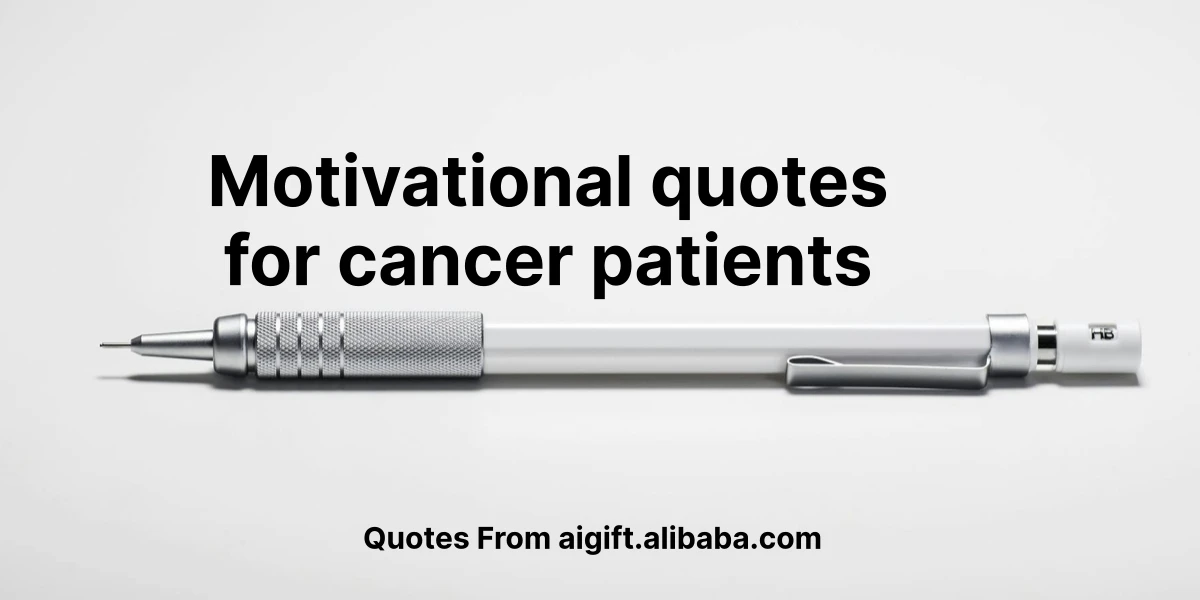 motivational quotes for cancer patients