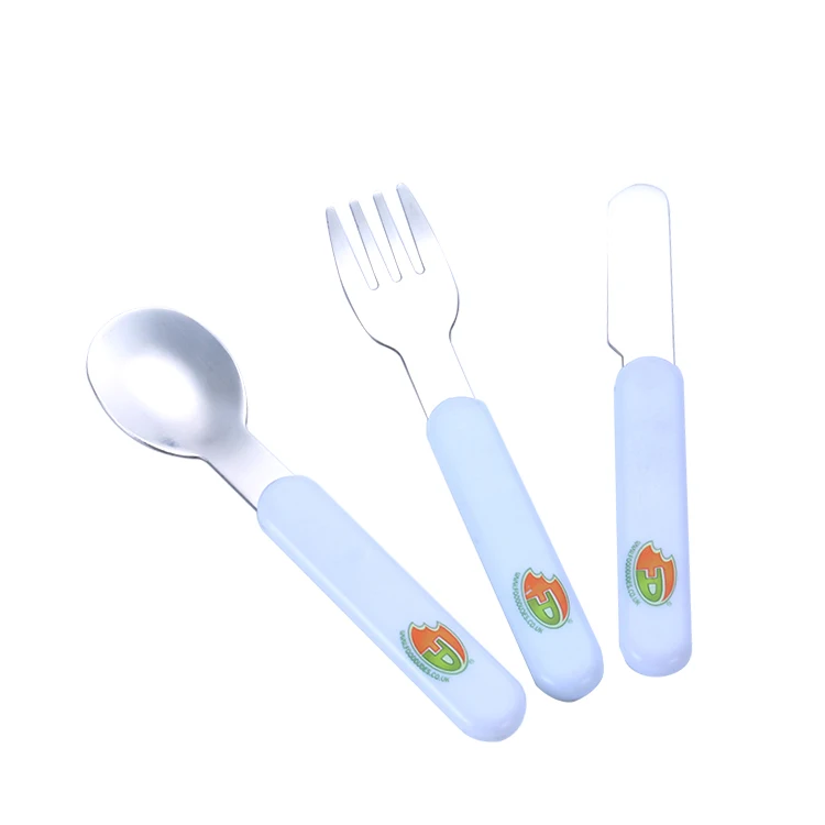 

LOW MOQ sublimable printing transfer children cutlery flatware set