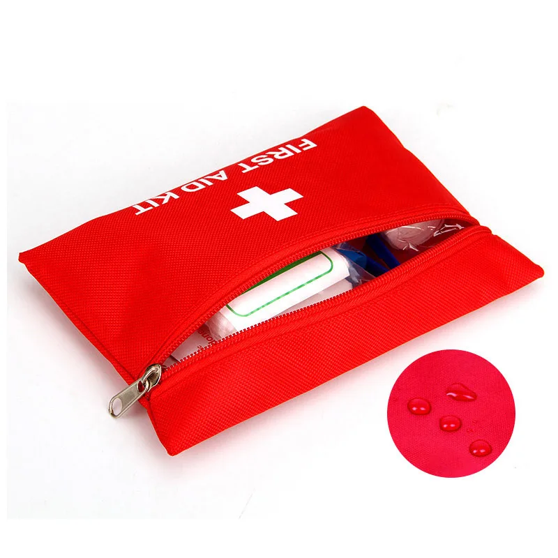
Small size 1680D Oxford fabric 60 Pieces mini first aid kit 