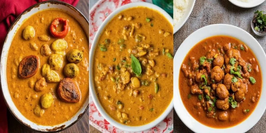 Kadhi with pakoras