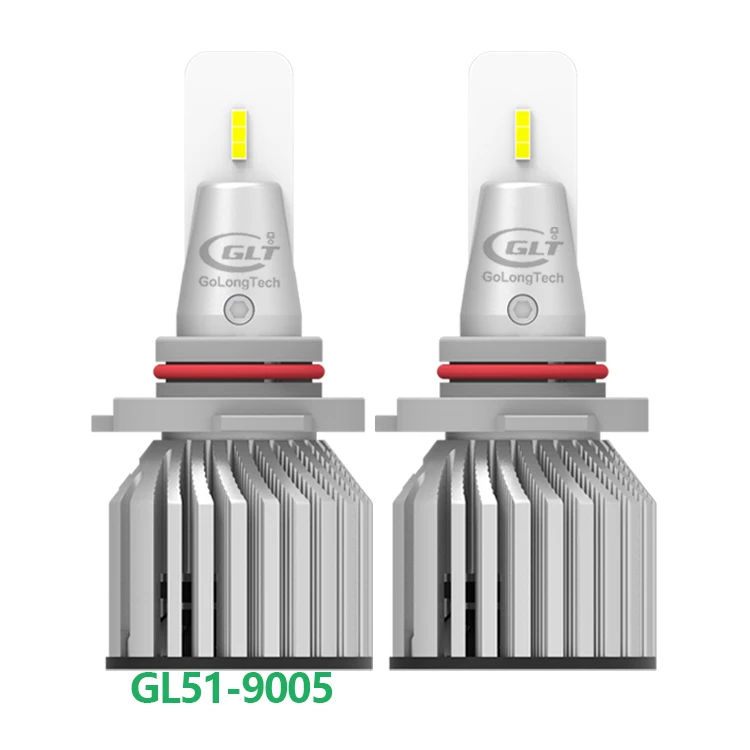Golongtech GL51 C6 11000 lumen 9005 LED Headlight Bulbs 9005 Car LED Headlight 9006 9012 H1 H3