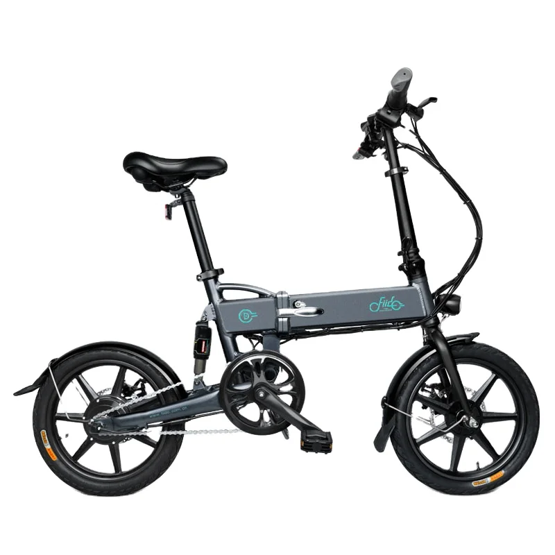 

EU UK Stock Dropshipping Fiido D2S Electric Bicycle Foldable 250W 16" Tire Electric Bike Sports E-Bike, White