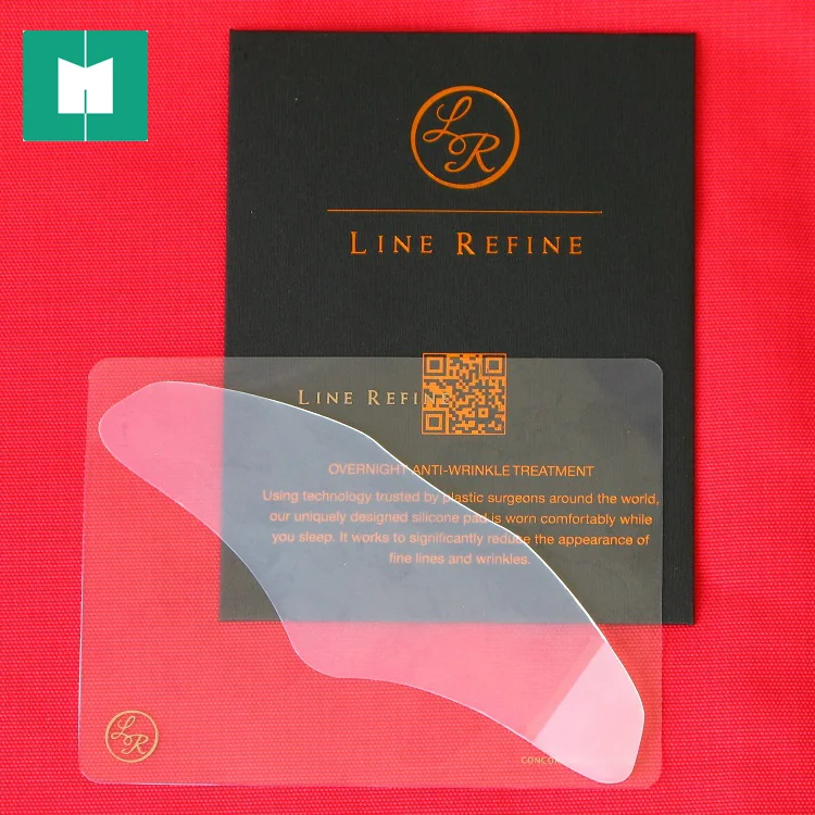 

Medical Grade Silicone Pads Anti-Wrinkle Pads For Forehead chest Pads