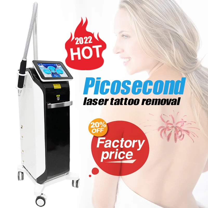 

Factory price OEM Q Switch Nd Yag Laser Tattoo Removal Machine 1064nm 532nm 1320nm Skin Whitening Pigment Removal Tattoo Remove