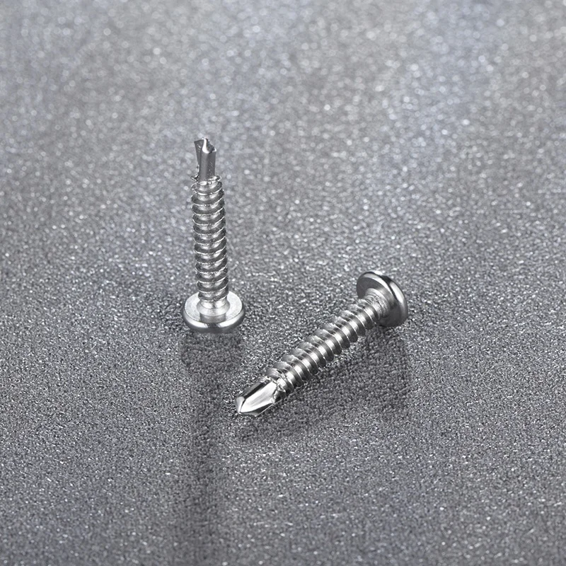 
Screws Stainless Steel 410 Pan Head Self-drilling 