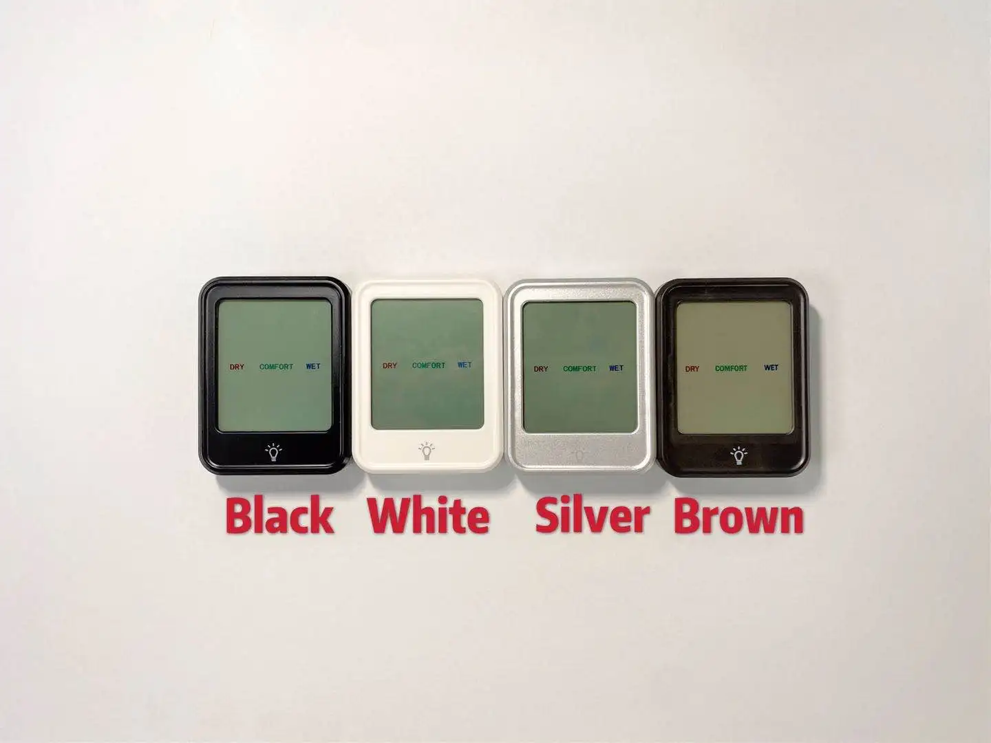 Indoor thermometer color