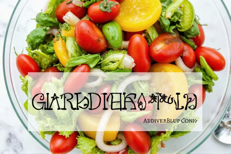 Homemade giardiniera ingredients in a jar