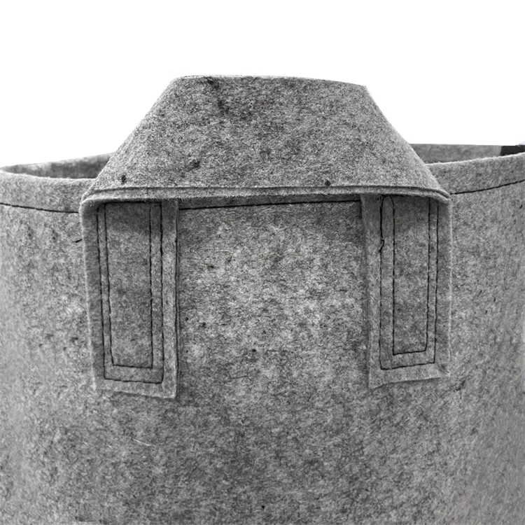 

3/5/7 gallon grey Fabric pot/ grow bag/ non woven grow pot