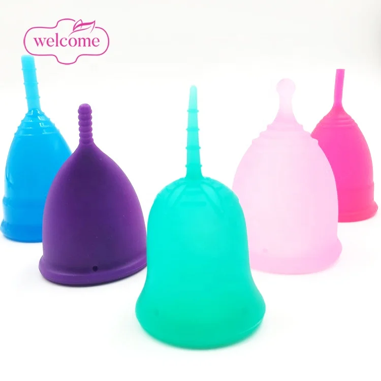

Reusable Period Cups Premium Design with Soft Flexible Medical-Grade Woman Panties Menstral cup Menstrual