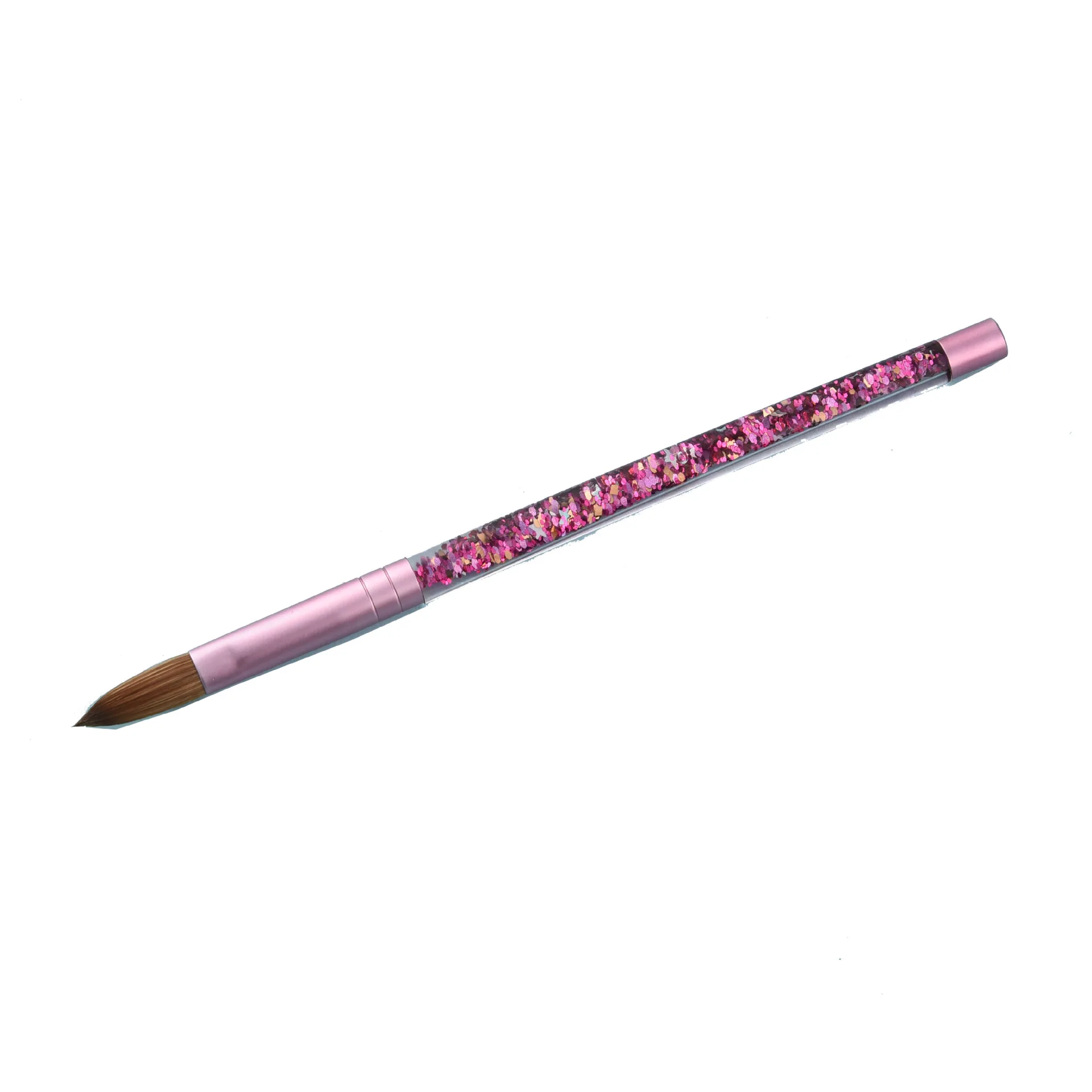 

Wholesale 100% Pure Acrylic Kolinsky Brush Wood Handle Nail Art Brush