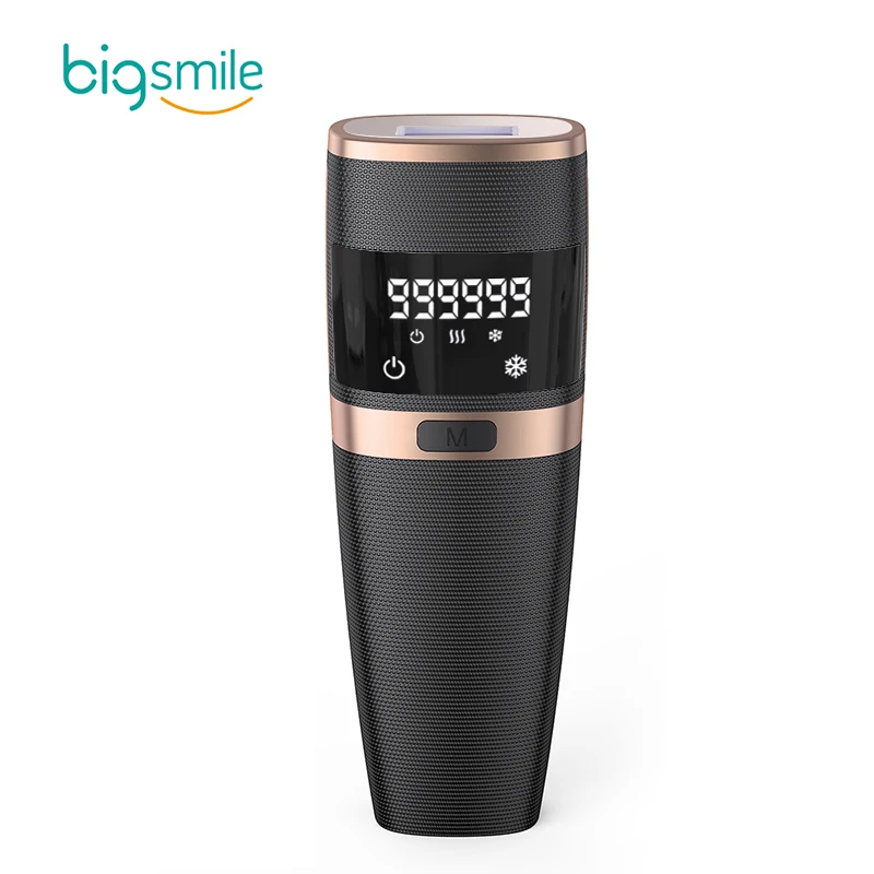 

2021 bigsmi Personal Device IPL Hair Remover for Home USE Permanent Hair Removal Electric Mini Portable Intense Plused Ice OEM, White