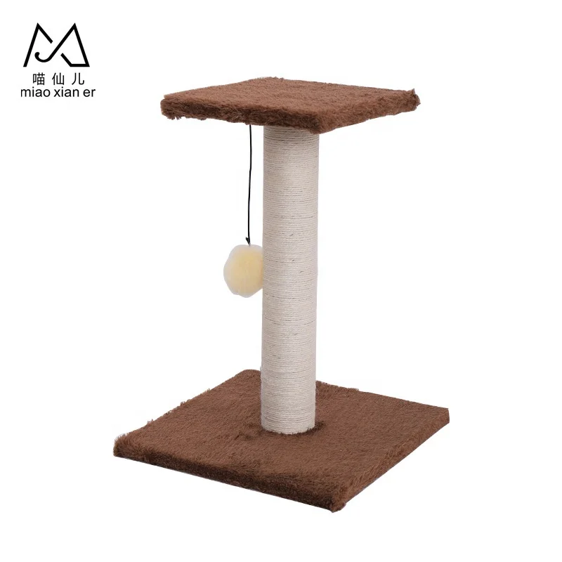 

sisal cat scratching post, Amber, gray