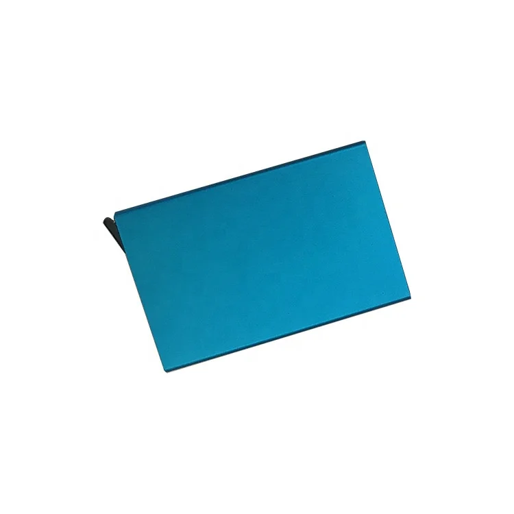 
Aluminum metal wallet hot rfid pop up card holder 