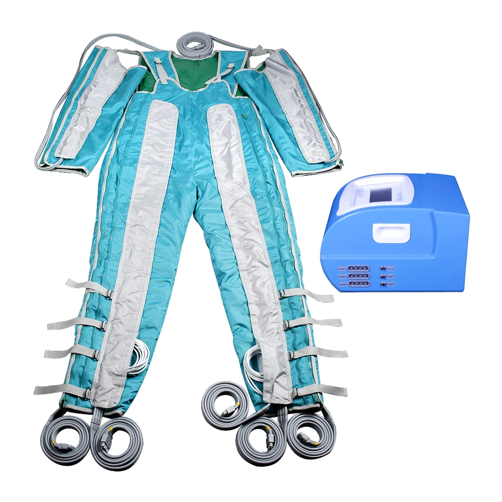 

Far infrared sauna pressotherapy suspender + sleeve slimming blanket beauty salon equipment, Silver