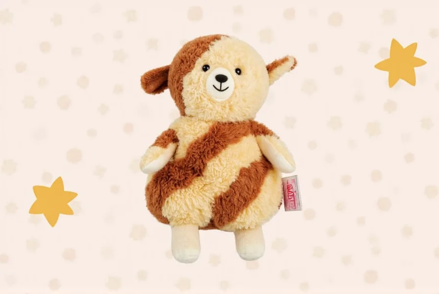 cinnamon bun stuffed animal