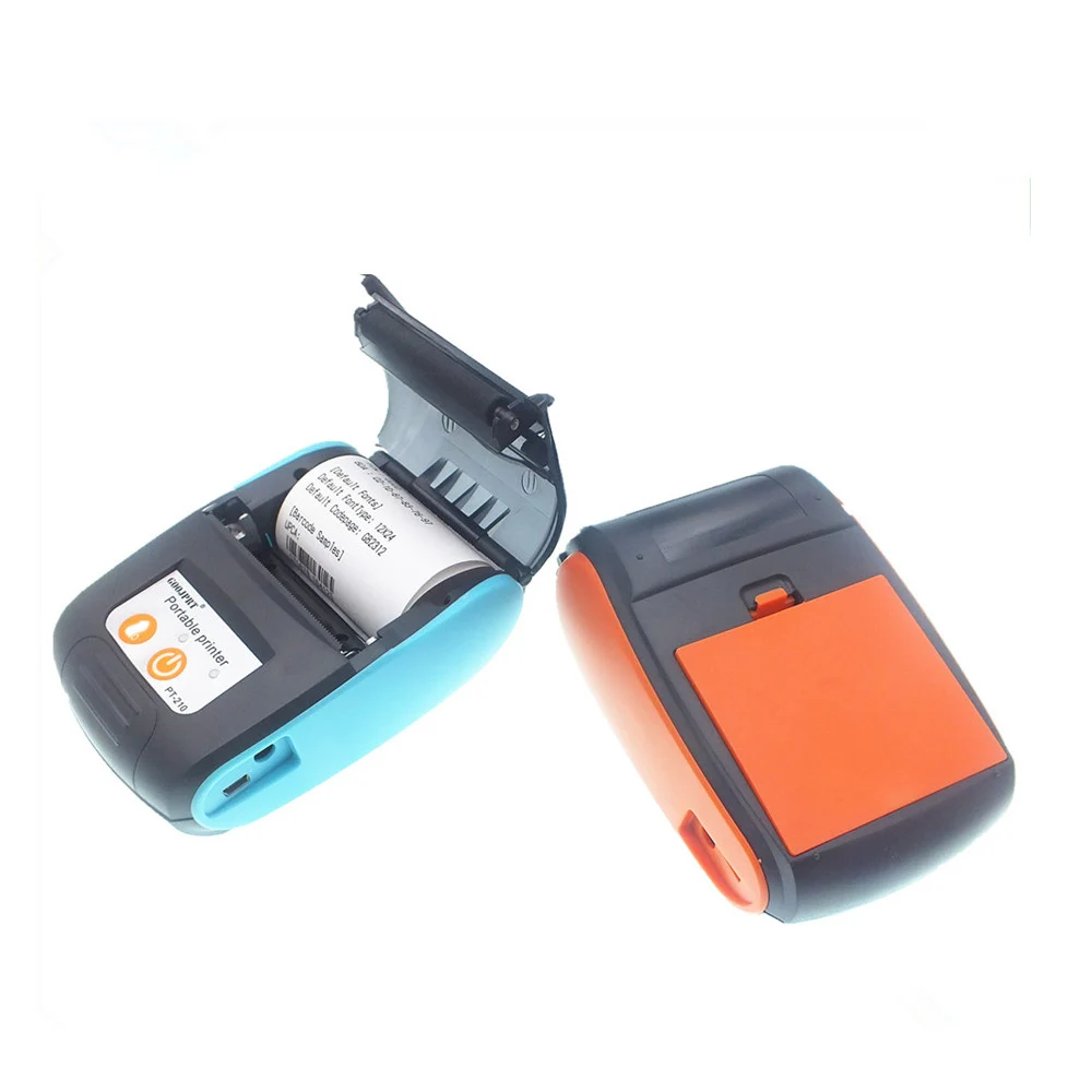 

58mm mini portable thermal printer with battery pt-210 Barcode printers