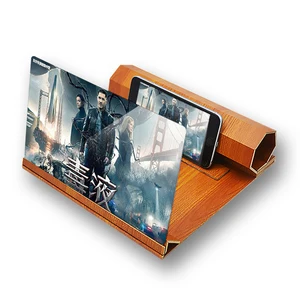12 inch Wood Mobile Phone Screen Magnifier