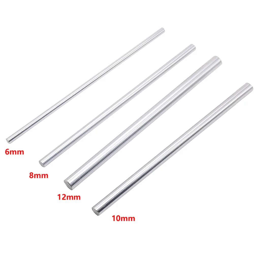 

1pcs 8mm 8 100 200 300 400 500 600 700 800 linear shaft 3d printer parts 8mm Cylinder Chrome Plated Liner Rods axis
