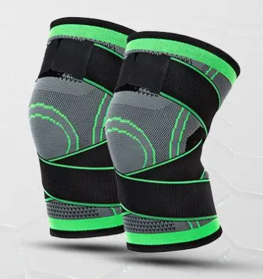 

Wholesale Sport Kneepad Pressurized Elastic Knee Pads Support Sleeve Basketball Brace Protective Gear