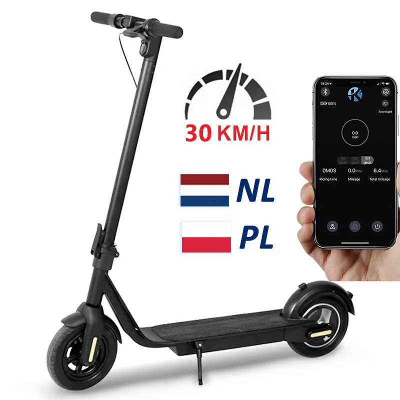 

QMWHEEL Drop Shipping 2 Wheel Foldable Europe Warehouse 30km/h Fast Adult Electric Scooter Citycoco