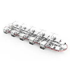 10 Colors Oval Machine