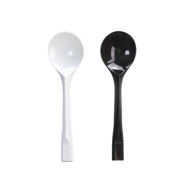 

New disposable PS hard plastic gram spoon, White, black or others