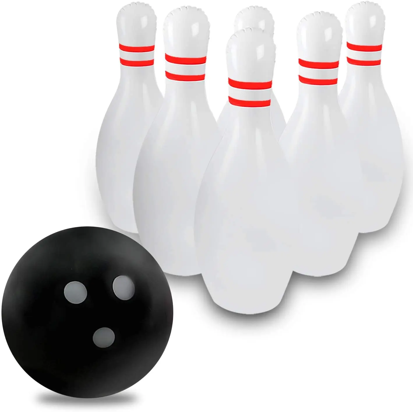 inflatable bowling set kmart