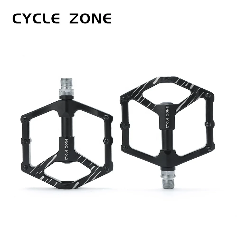 

2023 NEW Aluminuem Alloy Mountain Bike wear-resisting widen Pedals bicycle parts MTB Bicycle Pedals