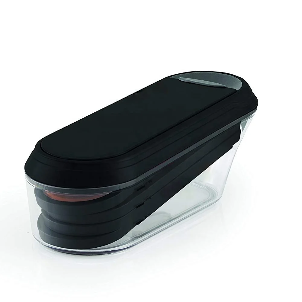 

Multifunctional Potato Slicer Vegetable Fruit Cutter Storage Container Blades Grater Peeler Slicer Slicers Kitchen Tools, Black
